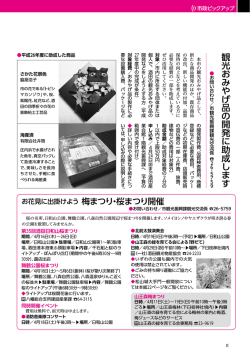 観光 お み や げ 品 の 開発 に 助成 し ま す