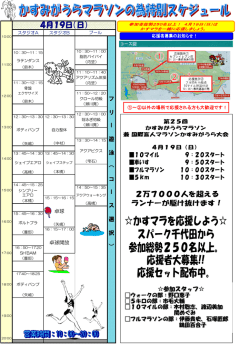 4月19日（日）