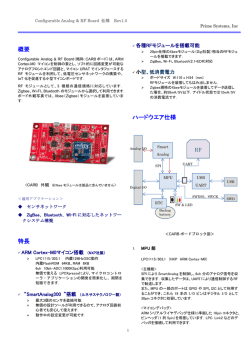 CARBボード仕様
