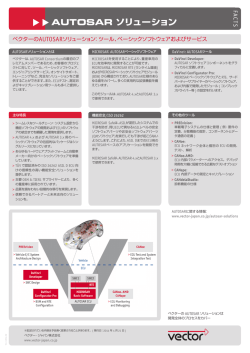 AUTOSAR ソリューション