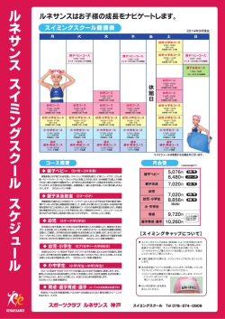 SWスケジュール 神戸 - ルネサンス 神戸
