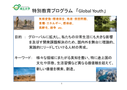 GYプログラム概要(PDF/961KB)