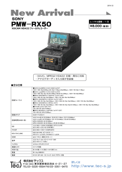 PMW-RX50