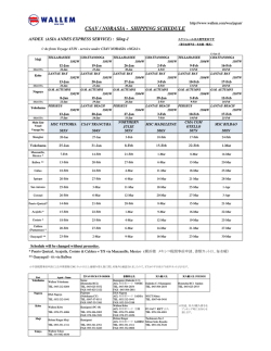 ANDEX (メキシコ・中米・南米西岸)