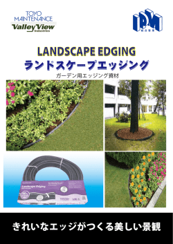 LANDSCAPE EDGING ランドスケープエッジング LANDSCAPE