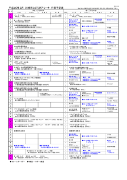 H27年2月の行事予定