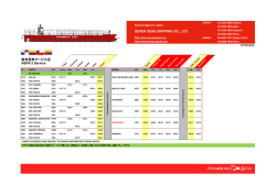 SEVEN SEAS SHIPPING CO., LTD. 南米西岸サービス② ASPA 2