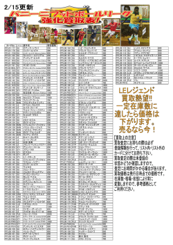 ﾊﾟﾆｰﾆﾌｯﾄﾎﾞｰﾙﾘｰｸﾞ