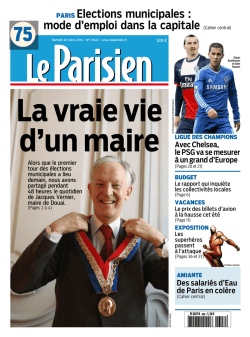 Le Parisien / Samedi 22 mars 2014