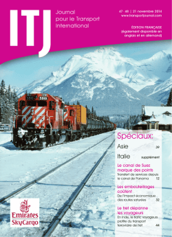 Spéciaux: - Transport Journal