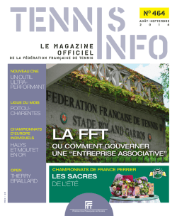 N°464 - Fédération Française de Tennis