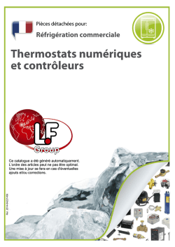 Thermostats numériques et contrôleurs