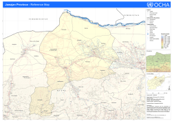 Jawzjan Province - Reference Map