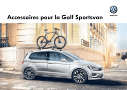 Accessoires pour la Golf Sportsvan