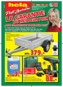 LA GARANTIE - Hela Profi Zentrum