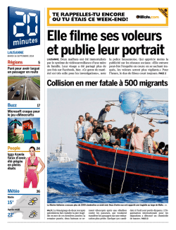 Régions - 20 Minuten