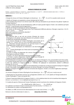 TD 2014 - LOLB - Physique Chimie au lycée par Wahab Diop LSLL