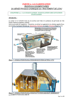 PARTIE 2 : LA CLARIFICATION