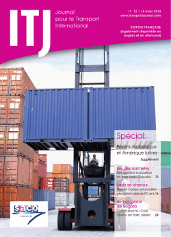 Spécial: - Transport Journal