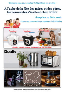 Faites circuler le catalogue et retrouvez l`offre compl&egrave;te sur