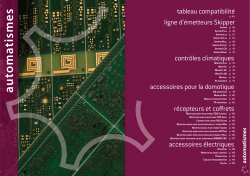 automatismes - Moteurs et accessoires m&eacute;caniques pour stores