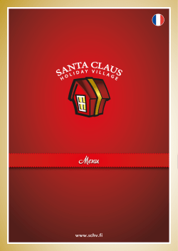 www.schv.fi - Santa Claus Holiday Village