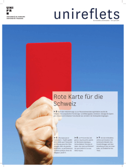 Juni 2014 - Universit&eacute; de Fribourg