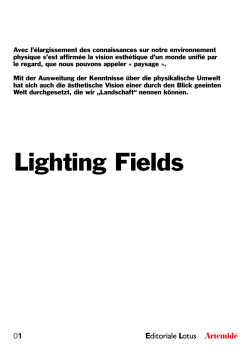 Lighting Fields