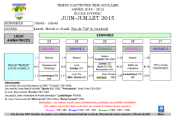JUIN-JUILLET 2015