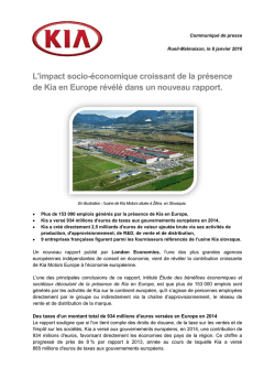 L`impact socio-&eacute;conomique croissant de la pr&eacute;sence de - AM