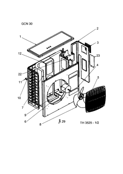 Marque :Airwell Modèle : GCN 30 RC / R407C