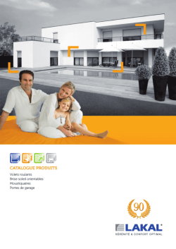 Brochure Particuliers LAKAL 300114