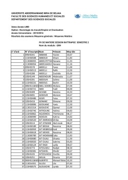 module GRH SESSION RATT 2014 - E
