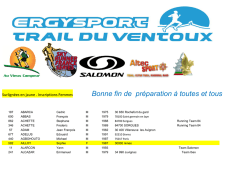 Bonne fin de pr&eacute;paration &agrave; toutes et tous