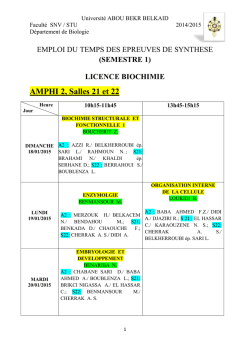 Biochimie, Microbiologie, Biologie et Sante, Biochimie Alimentaire