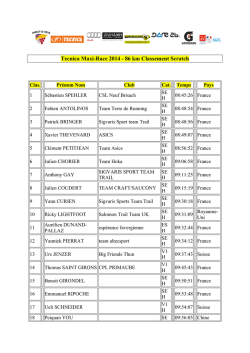 Tecnica Maxi-Race 2014 - Triathlon Amb&eacute;rieu en Bugey