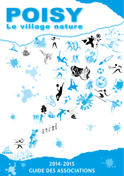 Guide des Associations 2014-2015