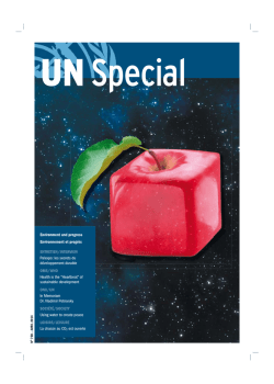 Avril 2014 - UN Special