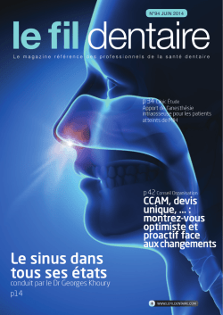 Le sinus dans tous ses états