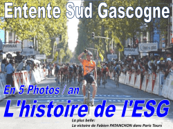 ESG - Sud Gironde – CYCLISME
