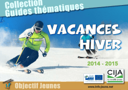 vacances hiver 2014-2015