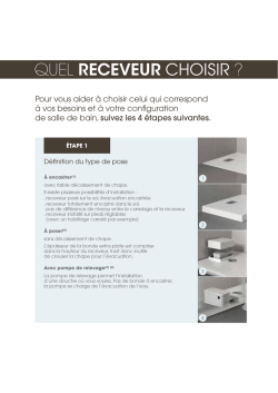 QUEL RECEVEUR CHOISIR ?