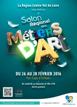 DU 26 AU 28 FÉVRIER 2016 - Région Centre
