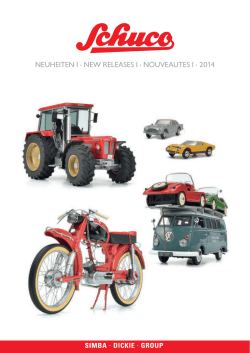 Schuco Messe-Neuheiten 2014