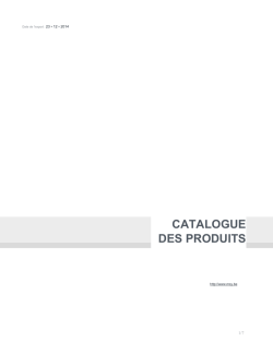 Catalogue Electro m&eacute;nager