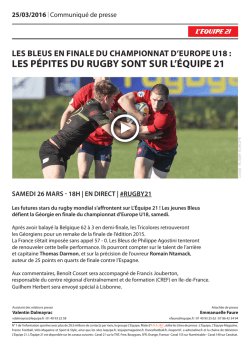 les p&eacute;pites du rugby sont sur l`&eacute;quipe 21