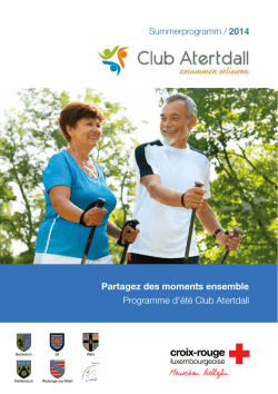 Entdecken Sie hier das Winterprogramm des Club Senior
