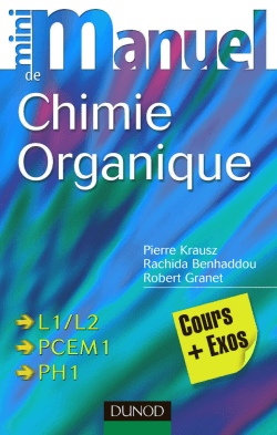 Mini manuel de Chimie organique - 2e édition