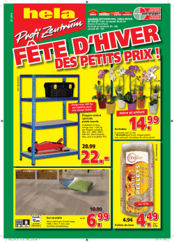 DES PETITS PRIX ! - Hela Profi Zentrum