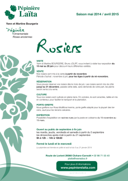 Catalogue des prix 2014-2015